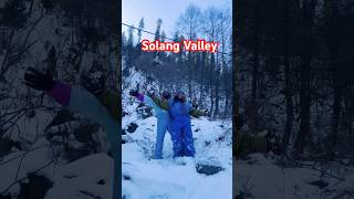 Solang Valley Manali #manali#solangvalley#solangvalleyindecember#manalidairies#manaliinwinters#fun