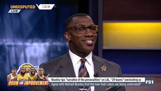 Shannon Sharpe on Why LeBron & Lakers Are Top 3 Teams in The NBA! Undisputed
