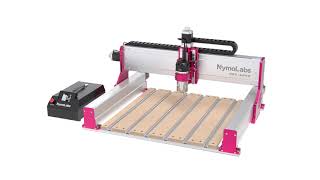 NymoLabs NBS-6040 CNC Router Machine with Custom-Made 710W 7000-30000 RPM Trim Router Spindle