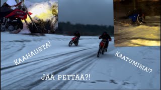 Ratapäivät (cr125/cr85/maverick) kaatumisia ja jimi kuolee(jääpettää?)