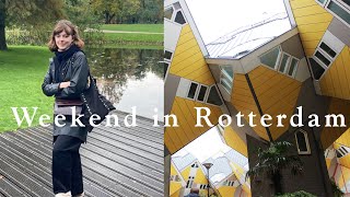 A Weekend in Rotterdam: Dutch cafe hopping, modern architecture, rainy walks