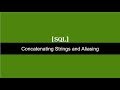 Concatenating Strings and Aliasing SQL Server