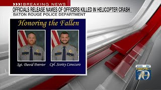 BRPD identifies officers killed in chopper crash