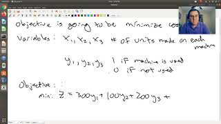 Integer Programming (Project Planning) Example 2