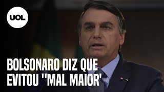 Em discurso na ONU, Bolsonaro diz que evitou “mal maior” na pandemia
