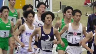 日体大記録会 1500ｍ16組 2017.4.22