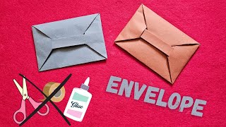 DIY - How to make Easy Origami Envelope for gift  |without glue, Tape and scissors