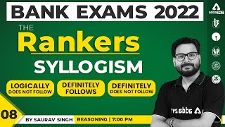 Syllogism | Bank Exams #TheRankers | Reasoning by Saurav Singh