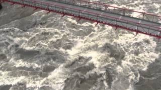 Flood Watch 2012 - Fraser River Canyon at Hell's Gate Airtram - Water Depth 190ft.