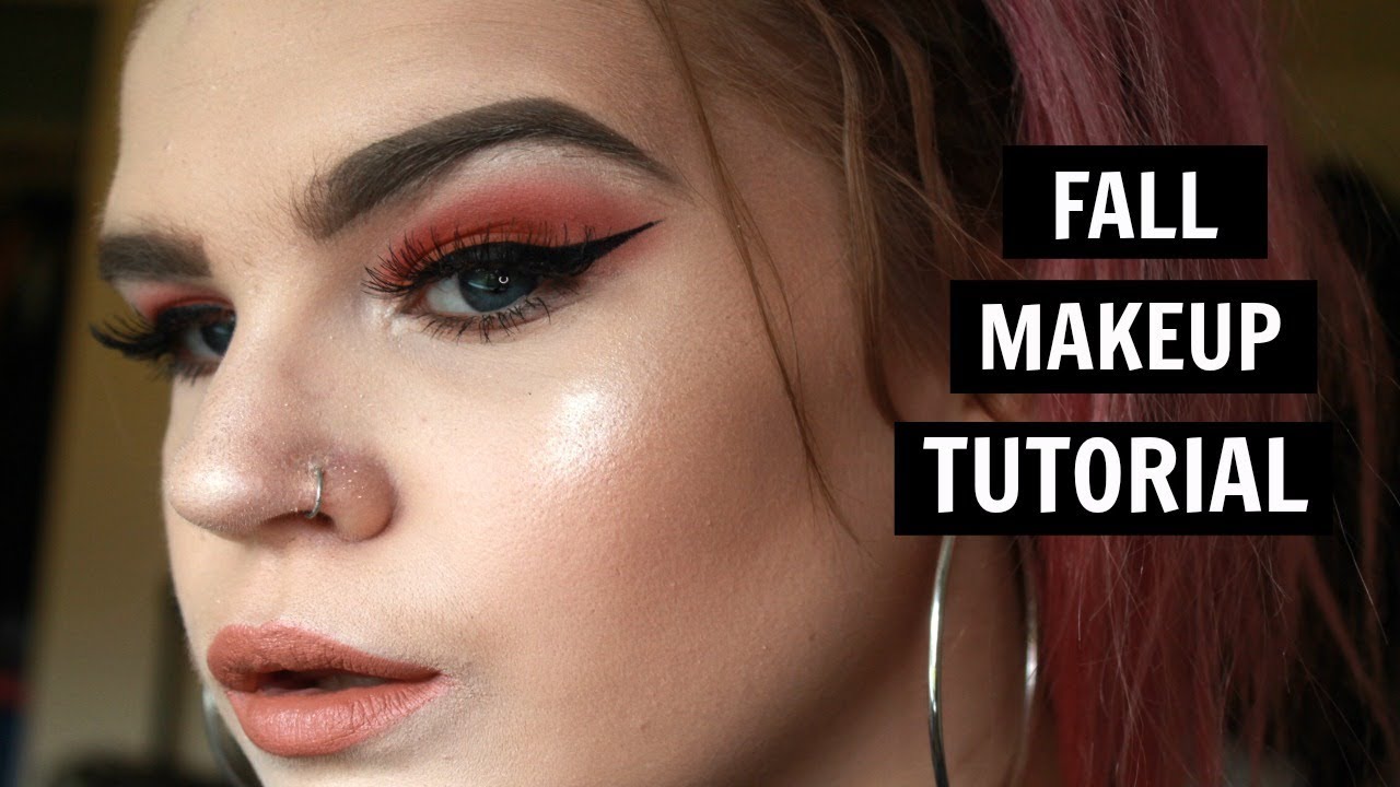 Simple Fall Makeup Tutorial Omgitstaylor Youtube