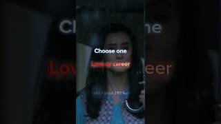 What will you choose? Love💖or career #shorts #viral #motivation #shortsfeed #love #success