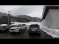 shirakawago life with snow 【豪雪地帯　降りすぎてテレビに出る】雪どかし波板雪トヨ 【白川郷】　vol.006