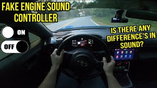 Comparing How The Fake Engine Noise Sounds On The GR86/BRZ