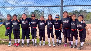 Whittier Girls Softball 6u Yah Yah Bailey Friendlies at La Habra Girls Softball league