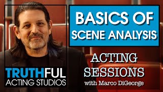 Acting Sessions: Basics of Scene Analysis
