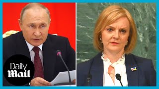 Liz Truss reacts to Putin's nuclear threat: ‘We will not rest until Ukraine prevails’ | UN speech