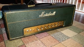 Cesar Diaz 1966 Marshall plexi JTM45 kt66 and my ol' strat