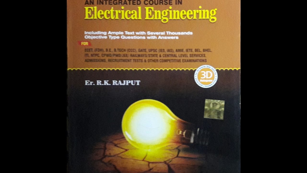 ELECTRICAL ENGINEERING || BEST ELECTRICAL ENGINEERING EXAM BOOK|| - YouTube