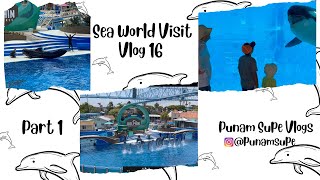 Sea World Visit | चला आमच्यासोबत सी वर्ल्डला | Dolphin's and much more.... #marathifamilyinusa