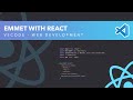 Setup Emmet for JSX | React JS | VS Code | Mac | Windows | Perfect Shades