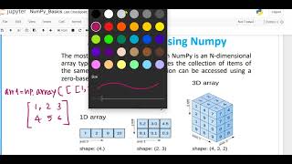 MachineLearning| Creating 1-D, 2-D, 3-D Numpy Array | Concept of Dimensions of Array