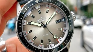 [Hiếm \u0026 Đẹp] Blancpain Fifty Fathoms Bathyscaphe Day Date 70s 43mm 5052-1110-063A | ICS Authentic