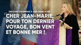 Discours de Marion Maréchal à l’hommage rendu pour Jean-Marie Le Pen à Notre-Dame du Val-de-Grâce