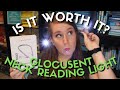 LiteraryHypewoman tests out the Glocusent LED Neck Reading Light [Product Review[