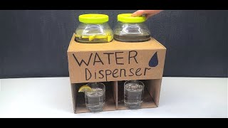 How To Make Working Water Dispenser – DIY Desk Water Cooler