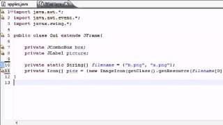 Java Programming Tutorial 68 JComboBox YouTube