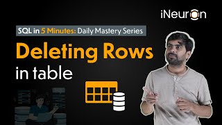 Deleting Rows in table | SQL Tutorial