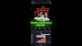 Alight Motion Null tutorial #animeedit #edit #fypyoutube #bluelock #tutorial #alightmotionedit