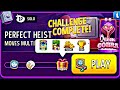 moves multiplier rainbow perfect heist solo challenge | match masters