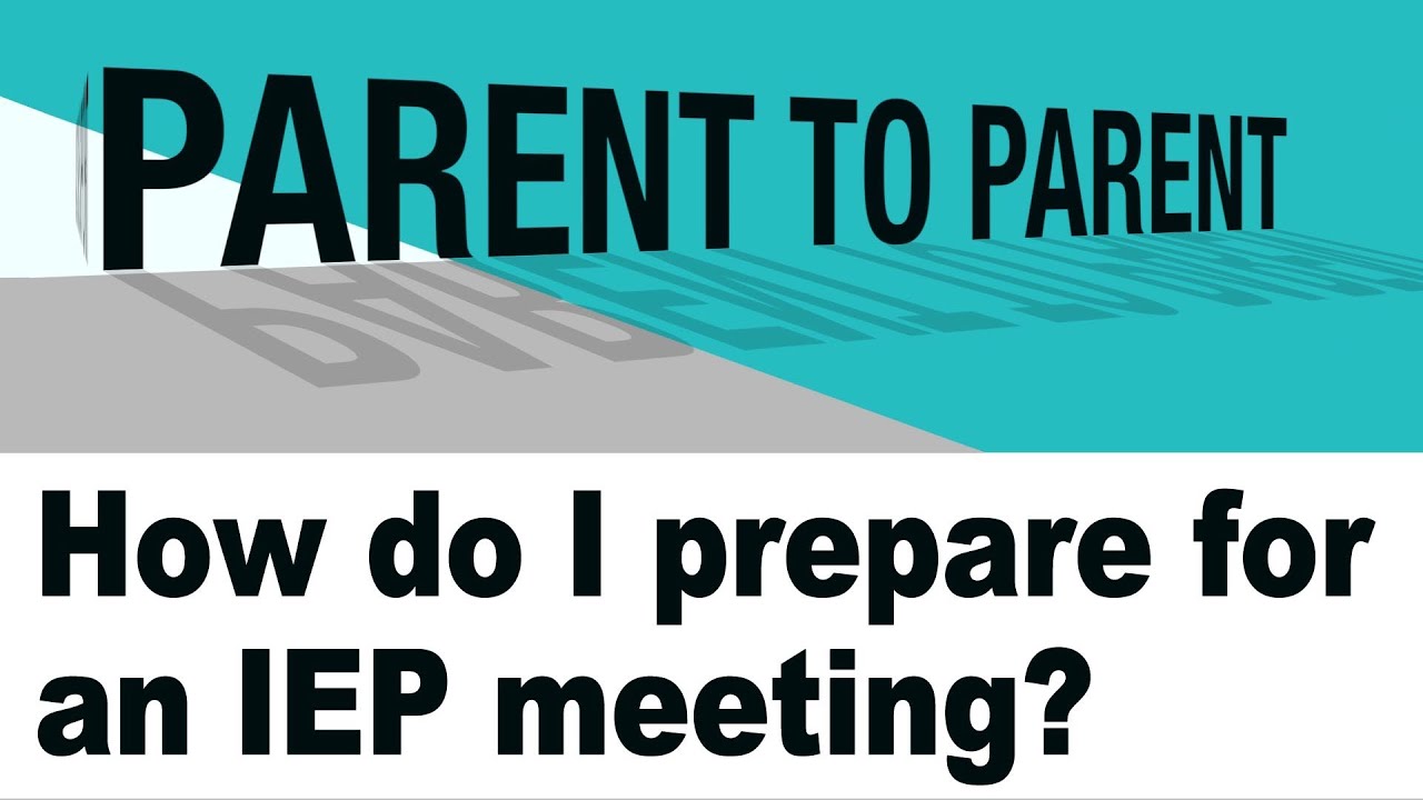 How Do I Prepare For An IEP Meeting? - YouTube