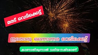 മരട് വെടിക്കെട്ട് #marad #vedikkettu #fireworks #kochilife #temple #maradu