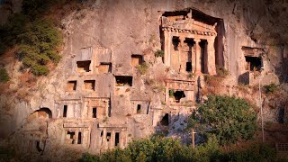 Awesome Amyntas Rock Tombs, Turkey