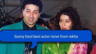 Sunny Deol best actor award receive from rekha