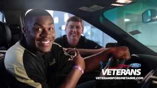 New Orleans Saints Stephone Anthony Stars in Veterans Ford TV Commercial