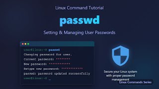 🔐 Linux Password Management: Mastering the `passwd` Command for Beginners