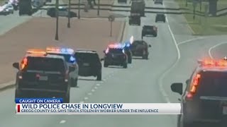 Suspected impaired worker arrested after police chase through Longview