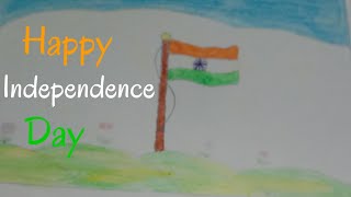 Happy Independence Day/ എന്റെ മക്കളുടെ സ്വാതന്ത്ര്യദിന പ്രസംഗവും അവർ വരച്ച ചിത്രങ്ങളും.