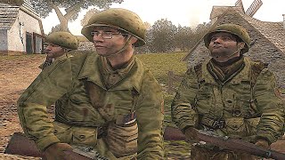 Battle of Mons - Belgian Countryside Misison - Call of Duty 2 Big Red One