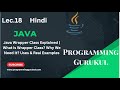 Lec.18 |Java Wrapper Class Explained | What is Wrapper Class? Why We Need It? Uses & Real Examples