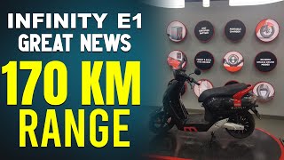 Bounce Infinity E1 Electric Scooter 170 km Range | MVS Auto