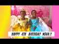 NOVA’S 4TH BIRTHDAY PARTY|SPA PRINCESS PARTY|HAPPY BIRTHDAY