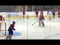 governor livingston and livingston high ice hockey warming up at codey arena