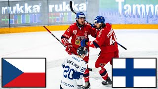 ČESKO VS FINSKO BEIJER HOCKEY GAMES 2024