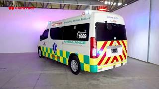 Van Ambulance — รถตู้พยาบาล โตโยต้า คอมมิวเตอร์ (Toyota Commuter)