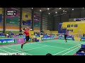 u17 singles yonex sunrise sub junior national badminton championship harshit v s numair shaik