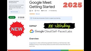 Google Meet: Getting Started | GSP 467 | #qwiklabs #arcade_facilitator #googlecloud
